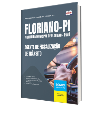 Apostila Prefeitura de Floriano-PI 2025 - Agente de Fiscalização de Trânsito