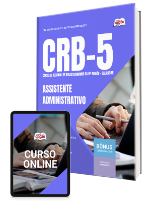 Apostila CRB-5 2025 - Assistente Administrativo