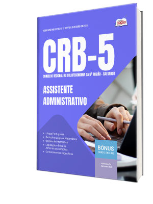 Apostila CRB-5 2025 - Assistente Administrativo