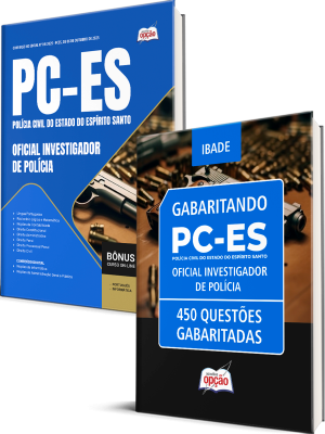 Combo PC-ES 2025 - Oficial Investigador de Polícia