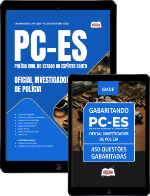 Combo PC-ES - Oficial Investigador de Polícia