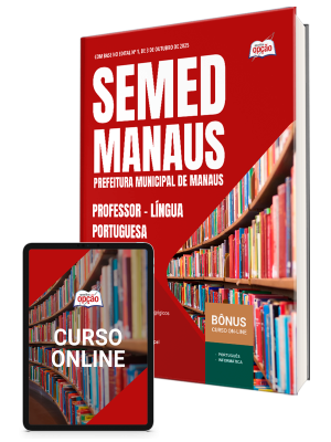 Apostila SEMED MANAUS 2025 - Professor - Língua Portuguesa