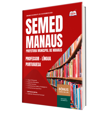 Apostila SEMED MANAUS 2025 - Professor - Língua Portuguesa