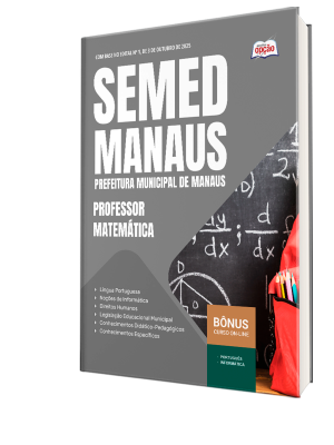 Apostila SEMED MANAUS 2025 - Professor - Matemática