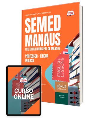 Apostila SEMED MANAUS 2025 - Professor - Língua Inglesa