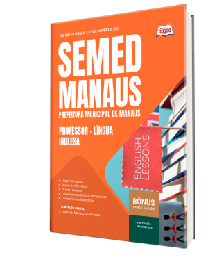 Apostila SEMED MANAUS 2025 - Professor - Língua Inglesa