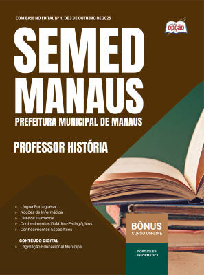 Apostila SEMED MANAUS em PDF - Professor - História