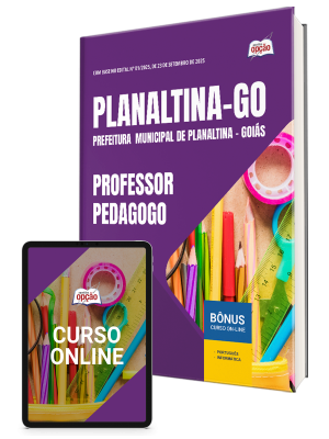 Apostila Prefeitura de Planaltina - GO 2025 - Professor Pedagogo