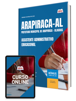 Apostila Prefeitura de Arapiraca - AL 2025 - Assistente Administrativo Educacional