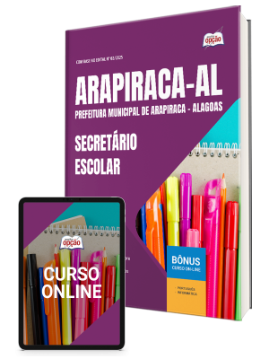 Apostila Prefeitura de Arapiraca - AL 2025 - Secretário Escolar