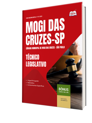 Apostila Câmara de Mogi das Cruzes - SP 2025 - Técnico Legislativo