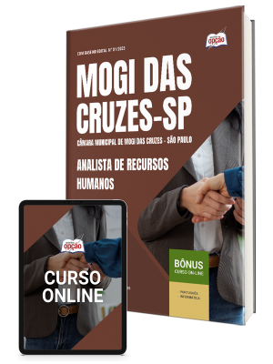 Apostila Câmara de Mogi das Cruzes - SP 2025 - Analista de Recursos Humanos