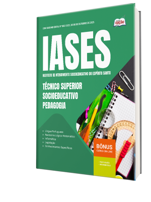 Apostila IASES 2025 - Técnico Superior Socioeducativo - Pedagogia