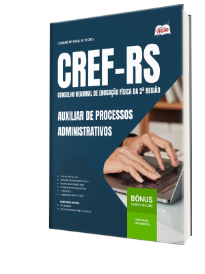 Apostila CREF-RS 2025 - Auxiliar de Processos Administrativos