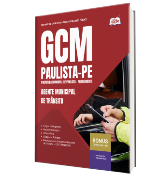 Apostila Prefeitura de Paulista - PE 2025 - Agente Municipal de Trânsito
