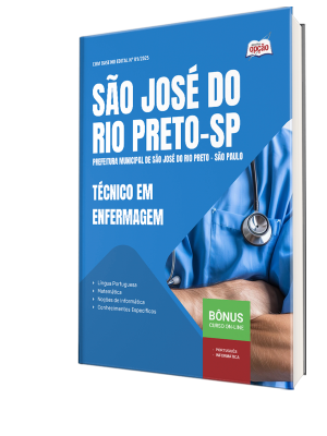 Apostila Prefeitura de São José do Rio Preto - SP 2025 - Técnico em Enfermagem