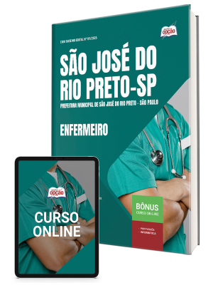 Apostila Prefeitura de São José do Rio Preto - SP 2025 - Enfermeiro