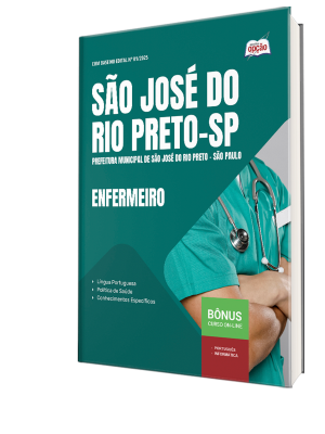 Apostila Prefeitura de São José do Rio Preto - SP 2025 - Enfermeiro