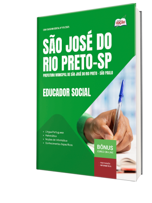Apostila Prefeitura de São José do Rio Preto - SP 2025 - Educador Social