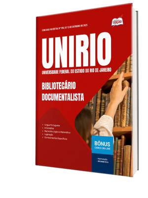 Apostila UNIRIO 2025 - Bibliotecário Documentalista