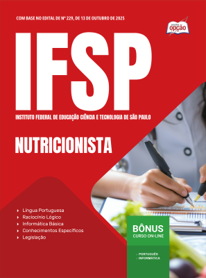 Apostila IFSP 2025 - Nutricionista