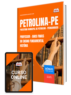 Apostila Prefeitura de Petrolina - PE 2025 - Professor de Anos Finais do Ensino Fundamental – História