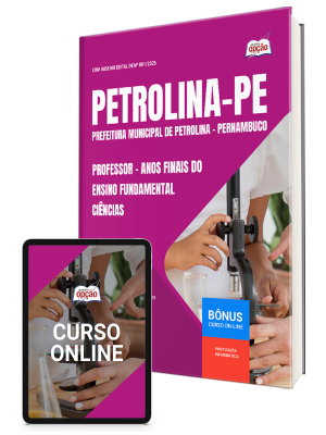 Apostila Prefeitura de Petrolina - PE 2025 - Professor de Anos Finais do Ensino Fundamental – Ciências