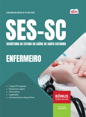 Apostila SES-SC em PDF 2026 - Enfermeiro