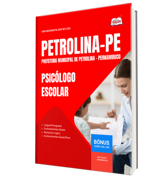 Apostila Prefeitura de Petrolina - PE 2025 - Psicólogo Escolar