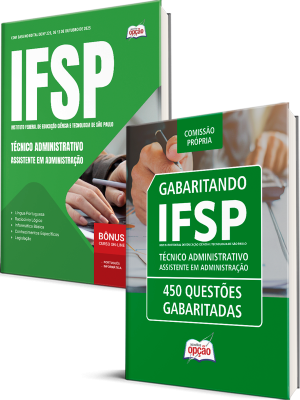 Combo IFSP 2025 - Técnico Administrativo - Assistente em Administração