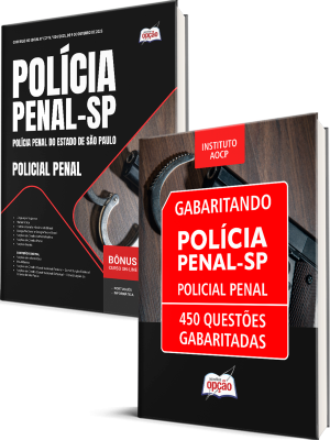 Combo Polícia Penal-SP 2025 - Policial Penal