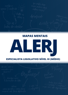 496 Mapas Mentais para ALERJ - Especialista Legislativo Nível III (Médio) (PDF)