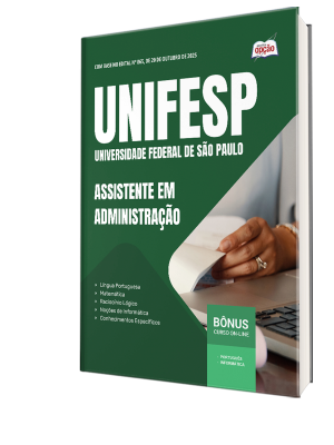 Apostila UNIFESP 2025 - Assistente em Administração