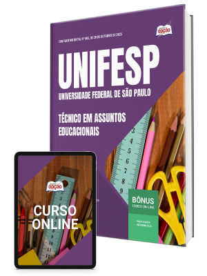 Apostila UNIFESP 2025 - Técnico em Assuntos Educacionais