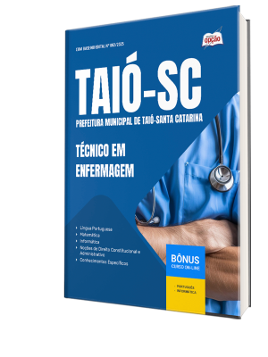Apostila Prefeitura de Taió - SC 2025 - Técnico em Enfermagem