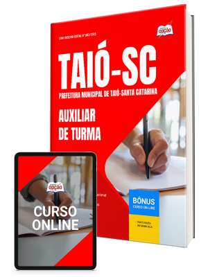 Apostila Prefeitura de Taió - SC 2025 - Auxiliar de Turma