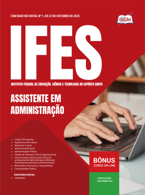 Apostila IFES 2025 - Assistente em Administração