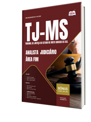 Apostila TJ-MS 2025 - Analista  Judiciário - Área fim