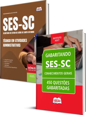 Combo SES-SC 2025 - Técnico em Atividades Administrativas