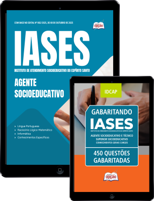 Combo IASES 2025 - Agente Socioeducativo