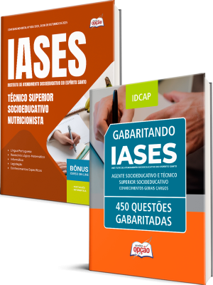 Combo IASES 2025 - Técnico Superior Socioeducativo - Nutricionista