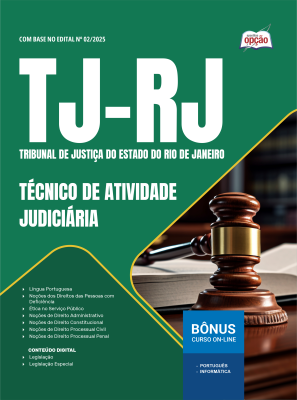 Apostila TJ-RJ em PDF 2025 - Técnico de Atividade Judiciária