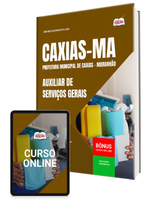 Apostila Prefeitura de Caxias - MA 2025 - Auxiliar de Serviços Gerais