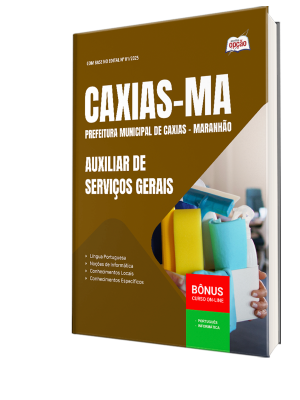 Apostila Prefeitura de Caxias - MA 2025 - Auxiliar de Serviços Gerais