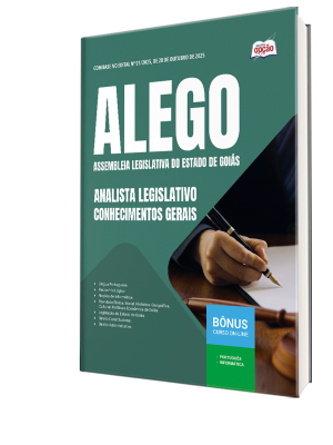 Apostila ALEGO 2025 - Assistente Legislativo - Conhecimentos Gerais
