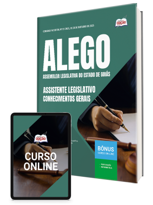 Apostila ALEGO 2026 - Assistente Legislativo - Conhecimentos Gerais