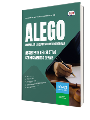 Apostila ALEGO 2026 - Assistente Legislativo - Conhecimentos Gerais