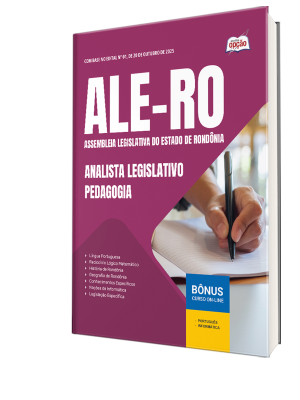 Apostila ALE-RO 2025 - Analista Legislativo - Pedagogia