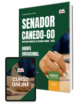 Apostila Prefeitura de Senador Canedo - GO 2025 - Agente Educacional