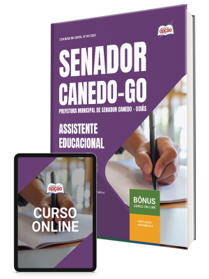Apostila Prefeitura de Senador Canedo - GO 2025 - Assistente Educacional